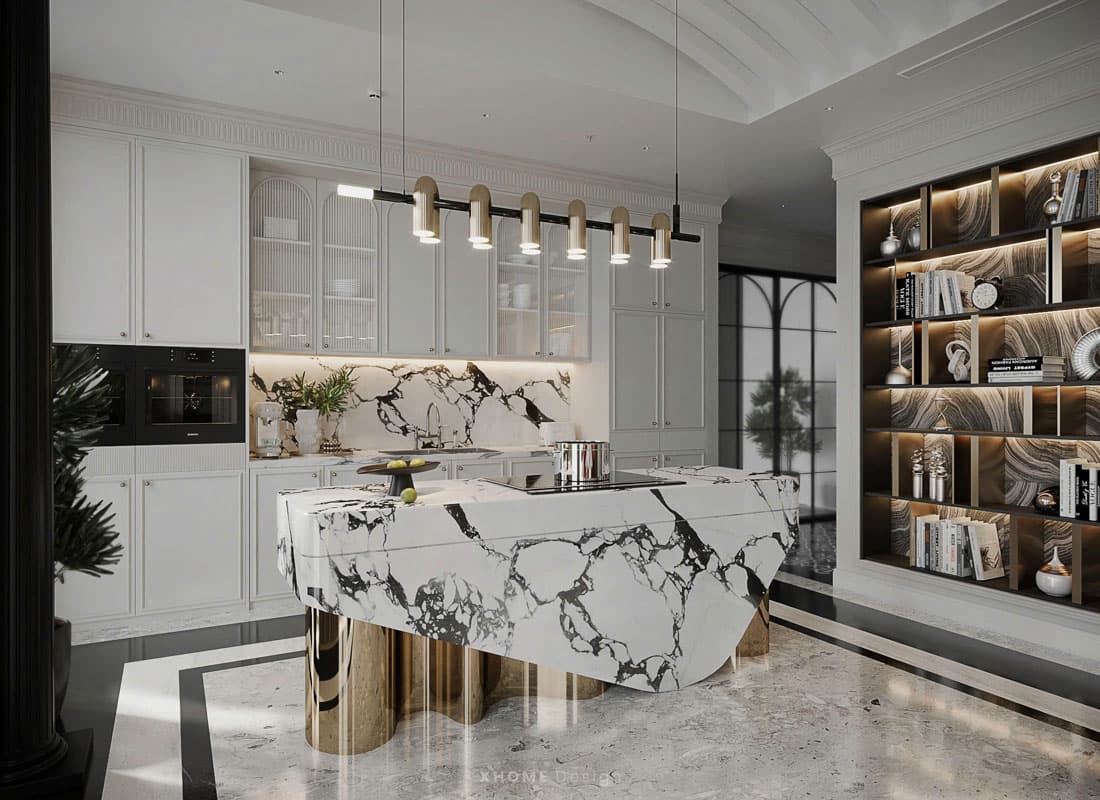 Nội thất cao cấp bàn giao